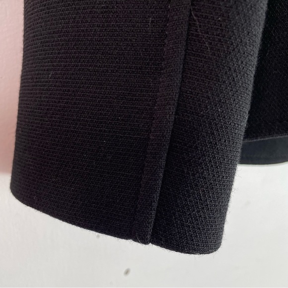 EUC Vintage Miu Miu black wool double breasted jacket IT 40 US 4 2 0 runs small - Picture 6 of 7